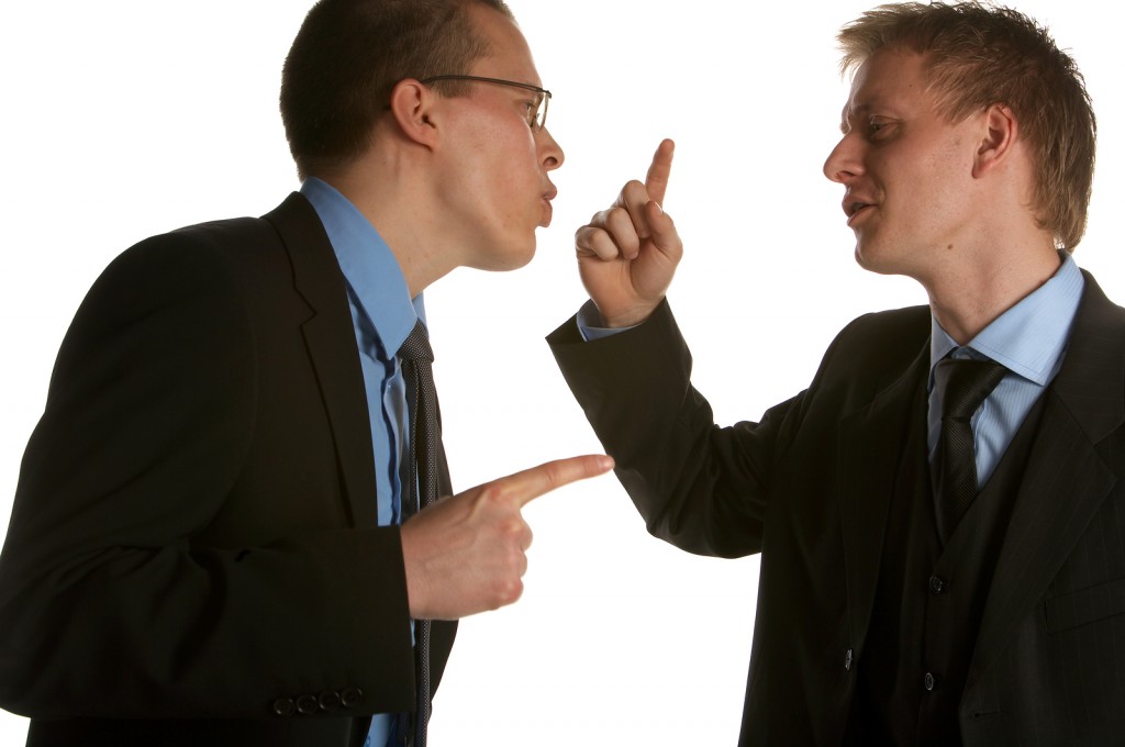 bigstockphoto_business_team_in_a_dispute_538533